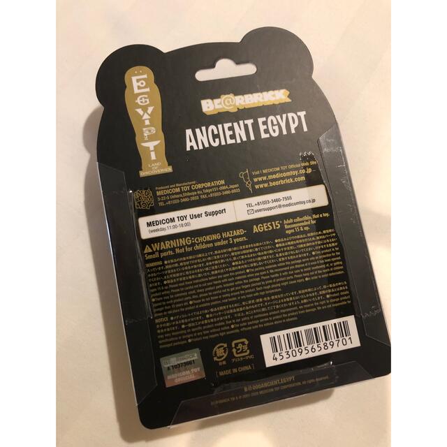 BE@RBRICK(ベアブリック)のエジプト展ベアブリック Ancient Egypt 100% Bearbrick エンタメ/ホビーのフィギュア(その他)の商品写真