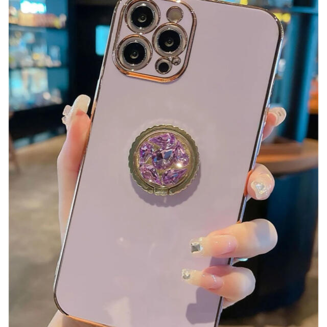 iPhone11携帯カバー 紫 未使用 スマホ/家電/カメラのスマホアクセサリー(iPhoneケース)の商品写真