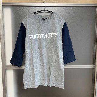 フォーサーティ(430)のフォーサーティ　430 Tシャツ　５部袖　ロゴT  カットソー(Tシャツ/カットソー(半袖/袖なし))