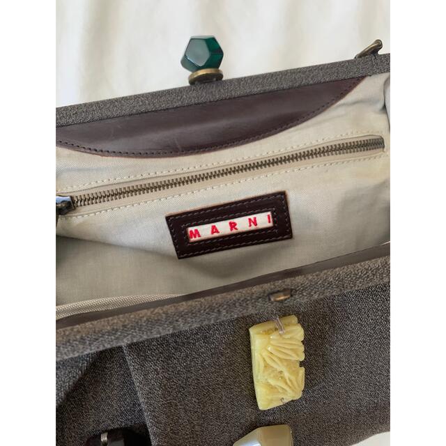 Marni(マルニ)のMARNI マルニ　ストーン　付き　がま口　バッグ レディースのバッグ(ショルダーバッグ)の商品写真