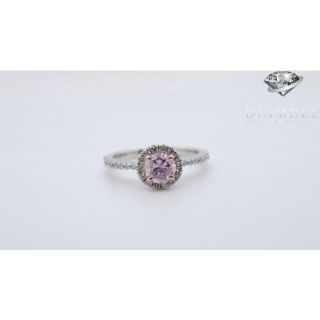 ピンクダイヤモンドリング/ F.L.P.PINK/ 0.774 ct.(リング(指輪))