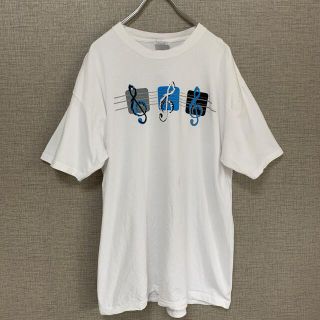 2003 アメリカ古着　ライブ　音楽　コンサート　アメリカ輸入　音符　古着(Tシャツ/カットソー(半袖/袖なし))