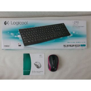 ロジクール ワイヤレスキーボード K270 + ワイヤレスマウス M305(PC周辺機器)