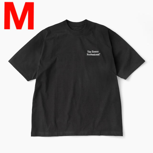 Tシャツ/カットソー(半袖/袖なし)ennoy ブラック M