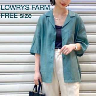 ローリーズファーム(LOWRYS FARM)のLOWRYS FARM ビンテージシアーショートSS(シャツ/ブラウス(半袖/袖なし))