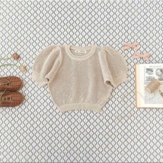 ソーアプルーム(SOOR PLOOM)の【期間限定価格】新品 Soor ploom Mimi knit 4y Milk(ニット)