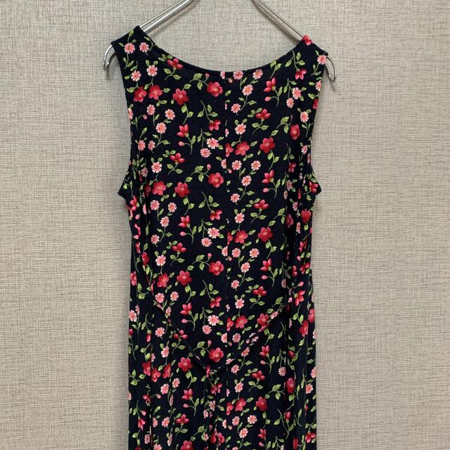 90s ビンテージ アメリカ 花柄 花 フラワー ロングワンピース 5