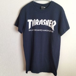 スラッシャー(THRASHER)の[THRASHERスラッシャーTシャツネイビーS](Tシャツ/カットソー(半袖/袖なし))