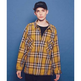 ビューティアンドユースユナイテッドアローズ(BEAUTY&YOUTH UNITED ARROWS)のモンキータイム　チェックシャツ　CPOシャツ Mサイズ(シャツ)