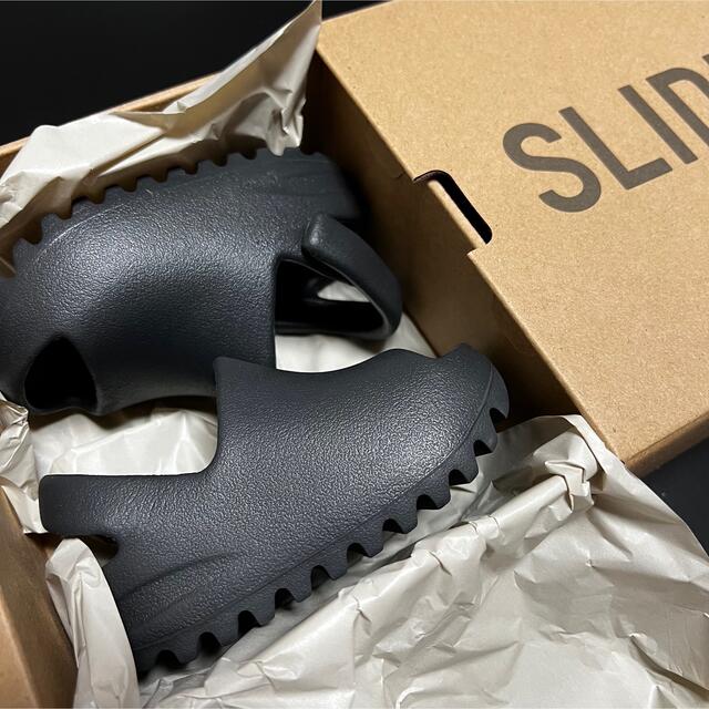 adidas(アディダス)のADIDAS ORIGINALS YEEZY SLIDE イージー スライド キッズ/ベビー/マタニティのベビー靴/シューズ(~14cm)(サンダル)の商品写真