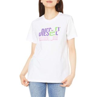 ディーゼル(DIESEL)の【新品未使用】 DIESEL ディーゼル Tシャツ ホワイト クルーネック L(Tシャツ(半袖/袖なし))