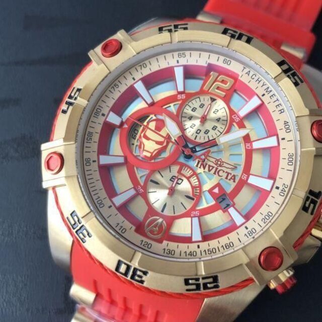 INVICTA(インビクタ)の【新品】INVICTA インビクタ マーベル クロノグラフ メンズ腕時計 メンズの時計(腕時計(アナログ))の商品写真