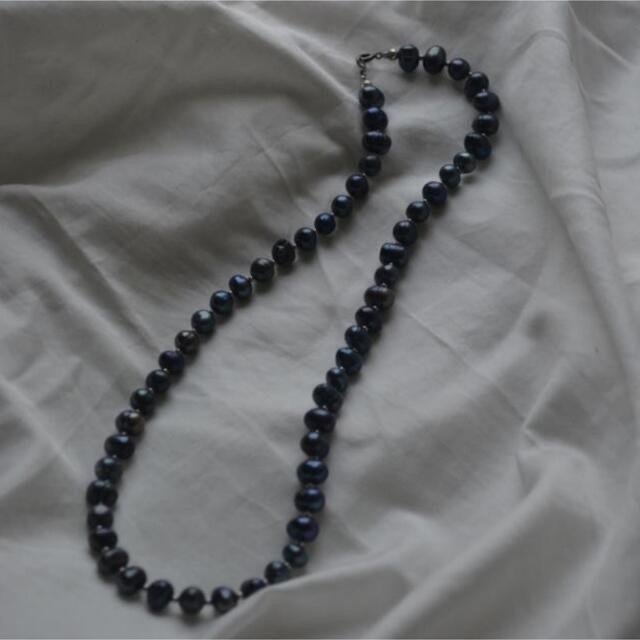 NIM Pearl necklace Black