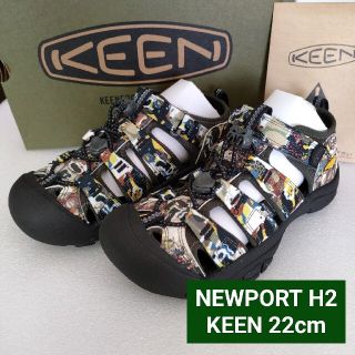 キーン(KEEN)の新品◆KEEN サンダル NEWPORT H2 キッズ 22cm ニューポート(サンダル)