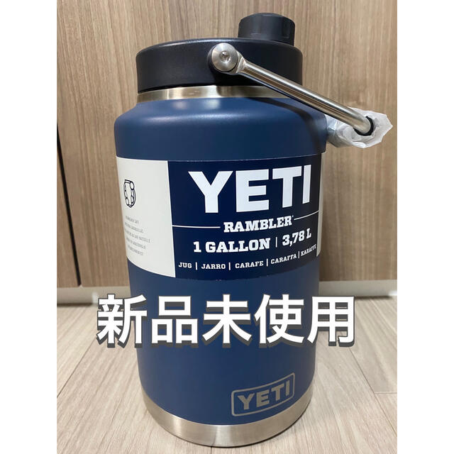 新品未使用 YETI イエティ ランブラー ワンガロン ジャグ ネイビー ...