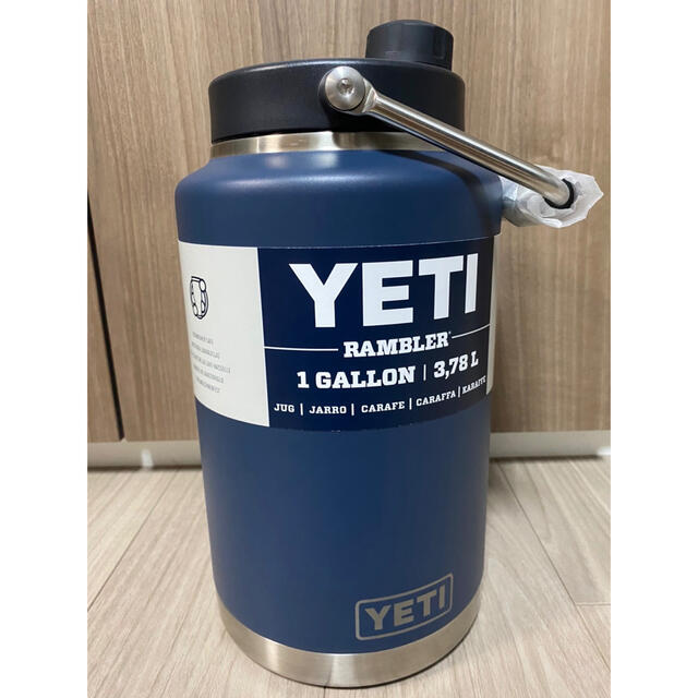 新品未使用 YETI イエティ ランブラー ワンガロン ジャグ ネイビー