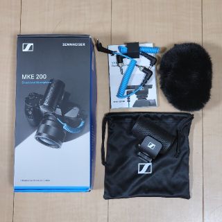 ゼンハイザー(SENNHEISER)のゼンハイザMKE 200(ボータブルカメラマイク) 国内正規品(マイク)