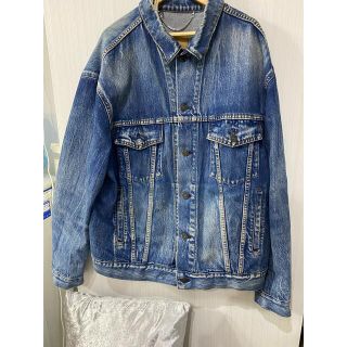 バレンシアガ(Balenciaga)のバレンシアガ　デニムジャケット　バックロゴ　Gジャン(Gジャン/デニムジャケット)