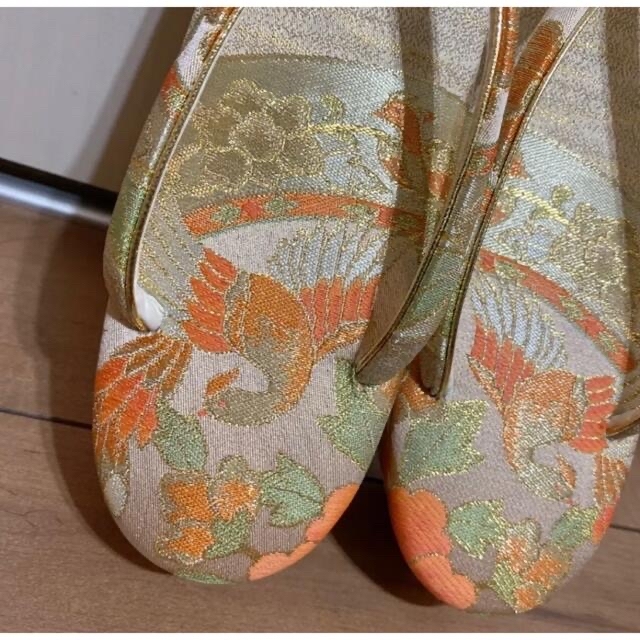 佐賀錦 草履　鳳凰 レディースの靴/シューズ(下駄/草履)の商品写真
