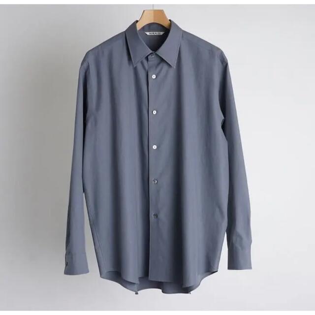 AURALEE 22ss Washed Finx Twill Shirts