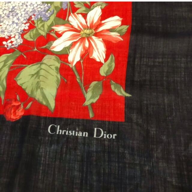 Christian Dior(クリスチャンディオール)の80's vintage chlistian dior  大判スカーフ ショール レディースのファッション小物(バンダナ/スカーフ)の商品写真