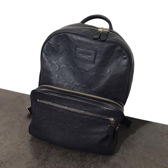 コーチのシ COACH バックパック シグネチャー レザーの通販 by まの