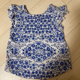 ザラキッズ(ZARA KIDS)のZARA kids 花柄トップス 10歳用 140(Tシャツ/カットソー)