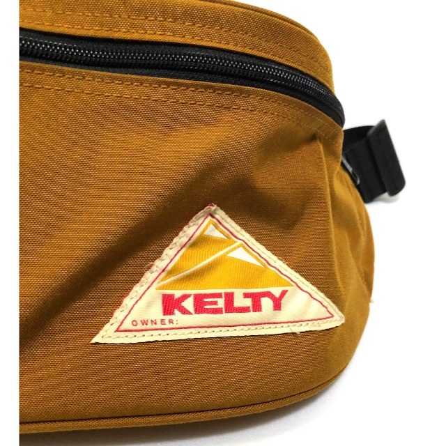 KELTY(ケルティ)のKELTY ケルティ ボディバッグ ウエストバッグ キャメル ナイロン ウエスト レディースのバッグ(ボディバッグ/ウエストポーチ)の商品写真