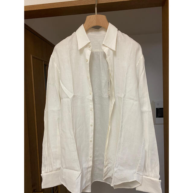 未使用 Bourrienne Paris Ⅹ ブリエンヌ パリ リネンシャツ 【楽天