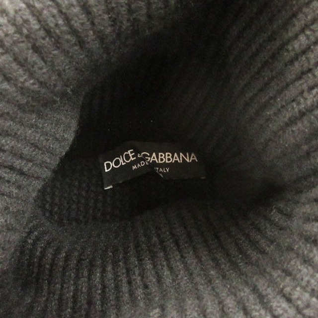 【楽天スーパーセール】 DOLCE&GABBANA - ドルチェ&ガッバーナ ニット セーター 長袖 タートルネック カシミヤ 黒 36