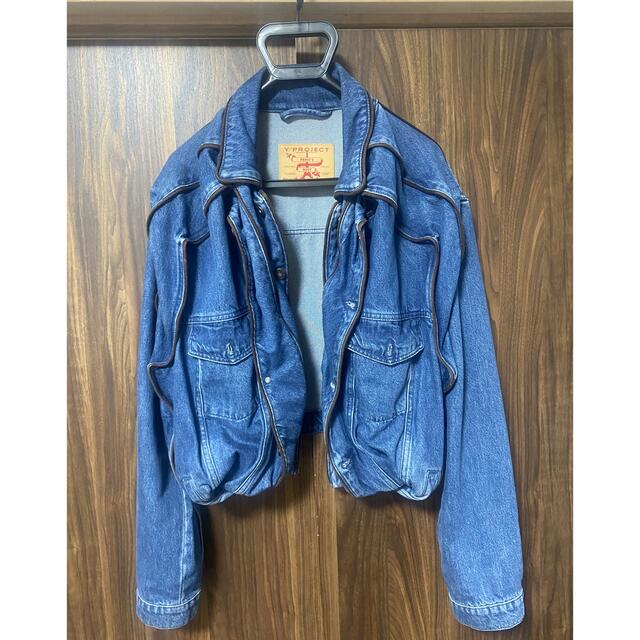 90's Levis × LIBERTY ダブルネーム ビッグサイズ デニムJK neuroid