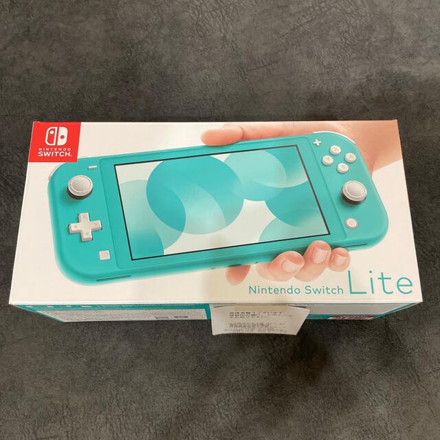 100%正規品 Nintendo Switch Lite ターコイズ 本体 任天堂 スイッチ