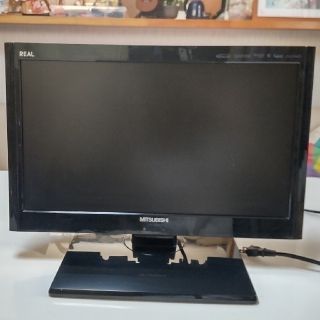 MITSUBISHI　液晶カラーテレビ　19インチ　中古品(テレビ)