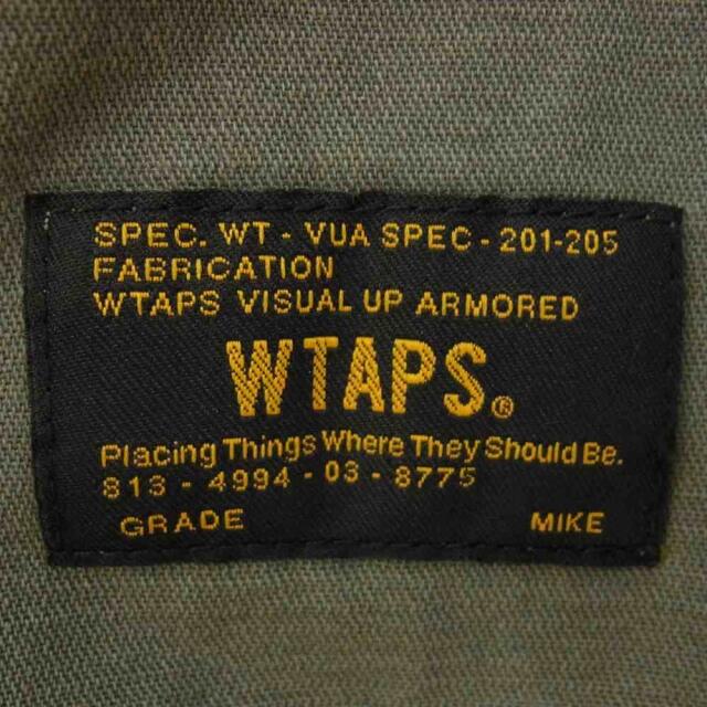 W)taps(ダブルタップス)のWTAPS ダブルタップス 長袖 WT-VUA-MIL ミリタリー シャツ カーキ系 2【中古】 メンズのトップス(シャツ)の商品写真