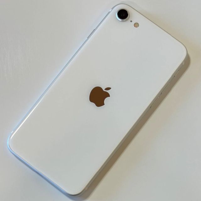 綺麗です外観状態SIMフリー iPhone SE2 64GB 99% 白