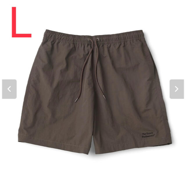 パンツennoy Nylon Shorts BROWN L