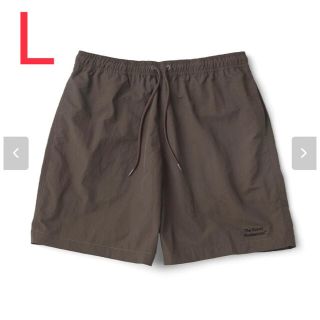 ワンエルディーケーセレクト(1LDK SELECT)のennoy Nylon Shorts BROWN L(ショートパンツ)