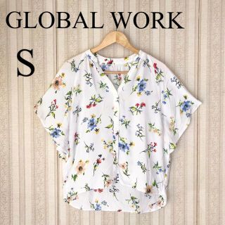 グローバルワーク(GLOBAL WORK)のGLOBAL WORK　グローバルワーク　ブラウス　S (シャツ/ブラウス(半袖/袖なし))