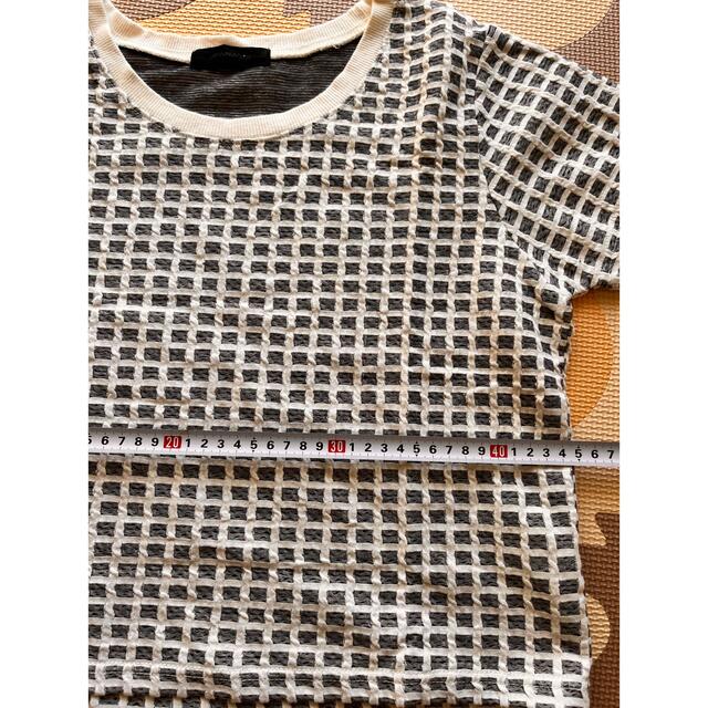 JEANASIS(ジーナシス)のJEANASISクロップド丈　半袖　トップス レディースのトップス(Tシャツ(半袖/袖なし))の商品写真