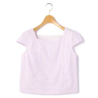 レッセパッセ(LAISSE PASSE)の新品レッセパッセ♡カットワークレースブラウス(シャツ/ブラウス(半袖/袖なし))