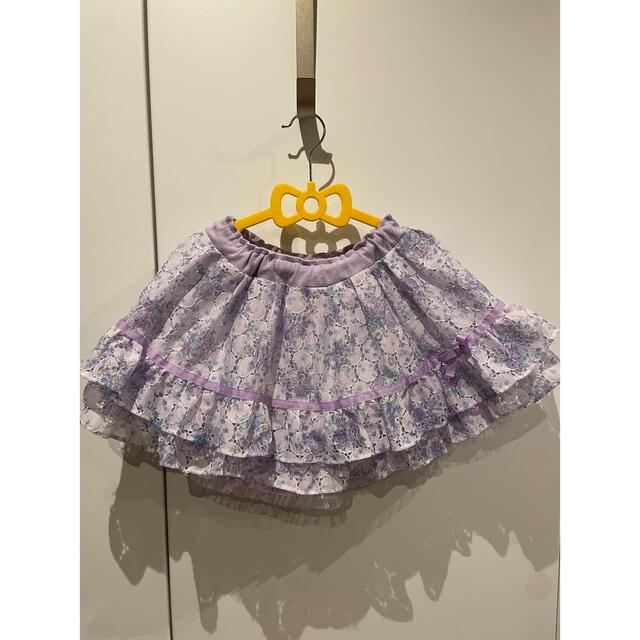 ✨メゾピアノ✨キュロットスカート 120センチ - キッズ服女の子用(90cm~)