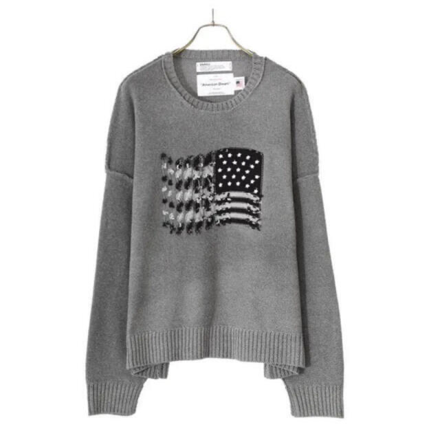 【DAIRIKU】American Dream Inside-out Knit