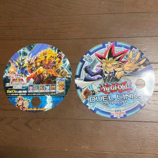 ユウギオウ(遊戯王)の遊戯王デュエルリンクス 遊戯王ゼアル 団扇 うちわ 2枚まとめて 未使用品 (キャラクターグッズ)