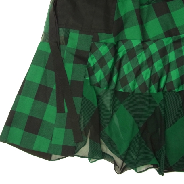 Sacai サカイ 22SS 22-05941 Buffalo Check Maxi Skirt Sacai サカイ 22SS 22-05941 Buffalo Check Maxi Skirt