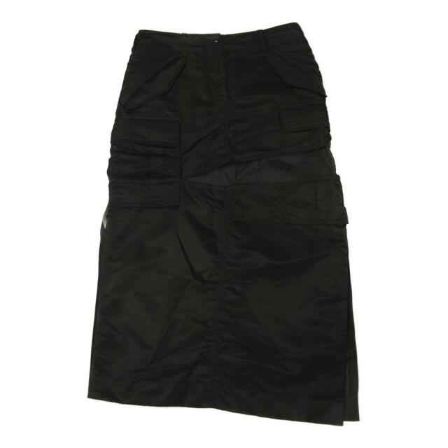 Sacai サカイ 22SS 22-06064 Nylon Twill Skirt ナイロン ツイル ミックス スカート 黒 ブラック系 3