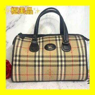 BURBERRY - ⛄極美品️⛄ バーバリー ノバチェック レザー ミニ ...