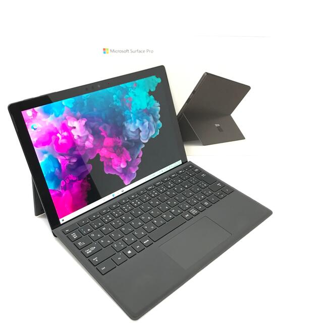 超美品surface Pro6ブラック　8G/256G  Office2021CPU