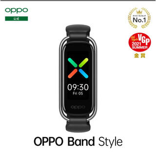 オッポ(OPPO)のOPPO Band Style スマートウォッチ　(バニラ)(その他)