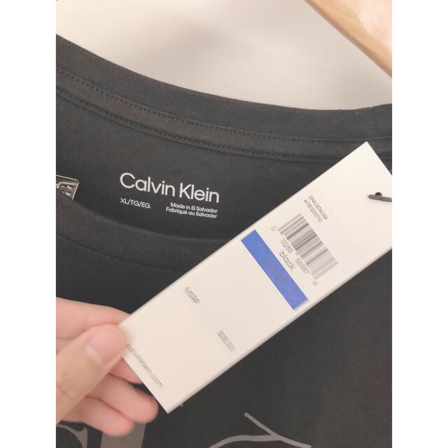 ck Calvin Klein(シーケーカルバンクライン)のカルバンクライン　メンズ　ロゴTシャツ　新品　　XL メンズのトップス(Tシャツ/カットソー(半袖/袖なし))の商品写真