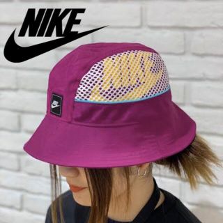 ナイキ(NIKE)の新品未使用★NIKE ナイキ バケットハット バケハ 帽子 パープル 紫 S/M(ハット)